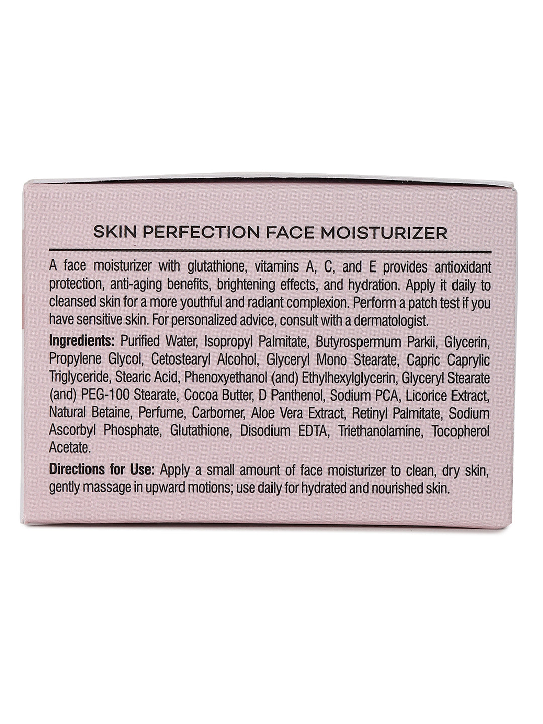 Cosse Skin Perfection Face Moisturizer